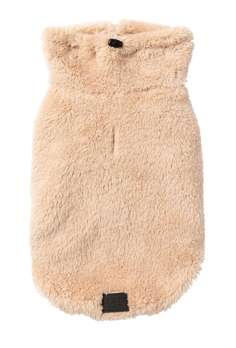 Turtle Teddy Dog Fleece in Desert Tan - Image 2