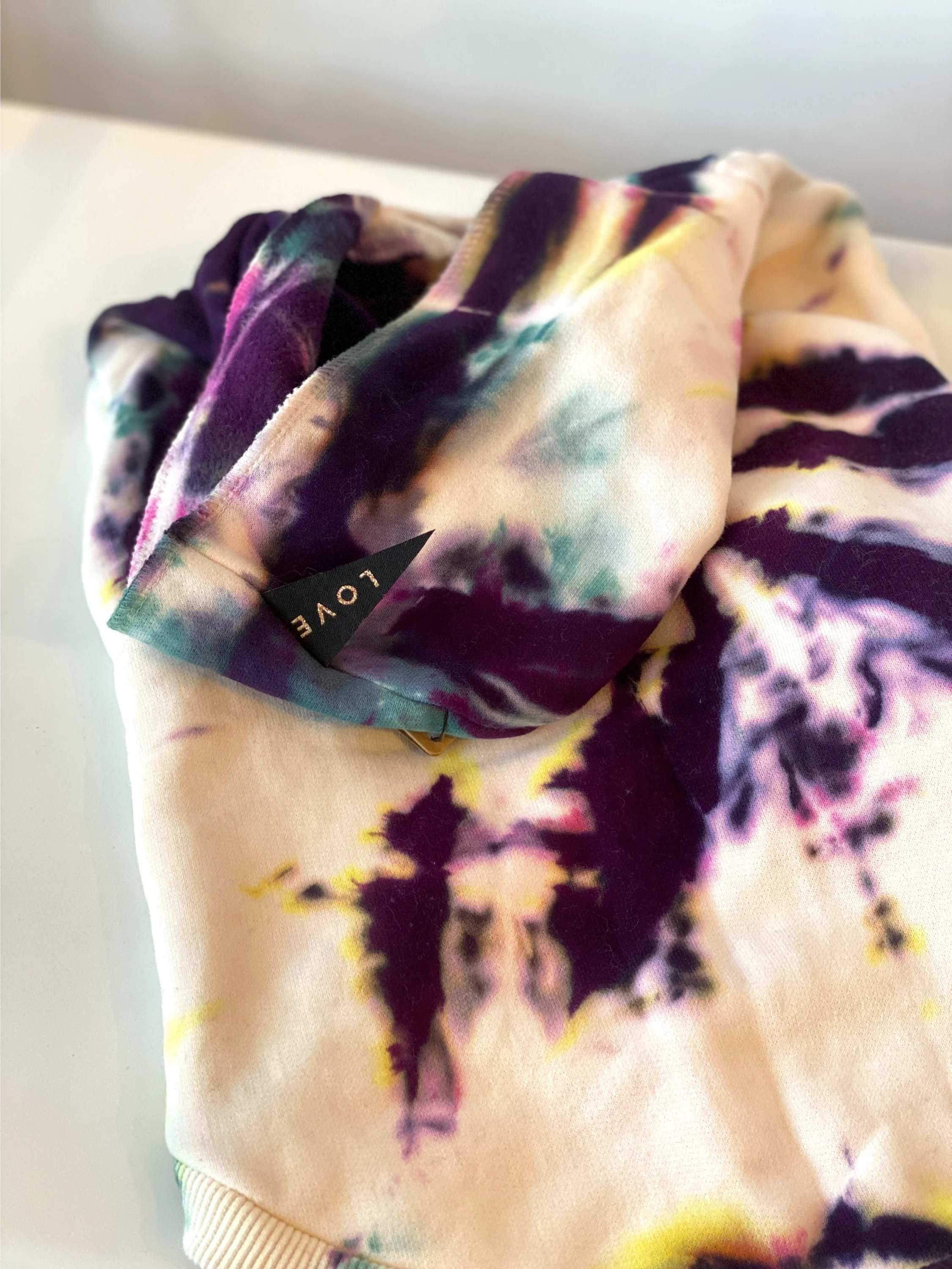 Studio Splatter Dog Sweatshirt in TV Screen (FINAL SALE) - Image 3