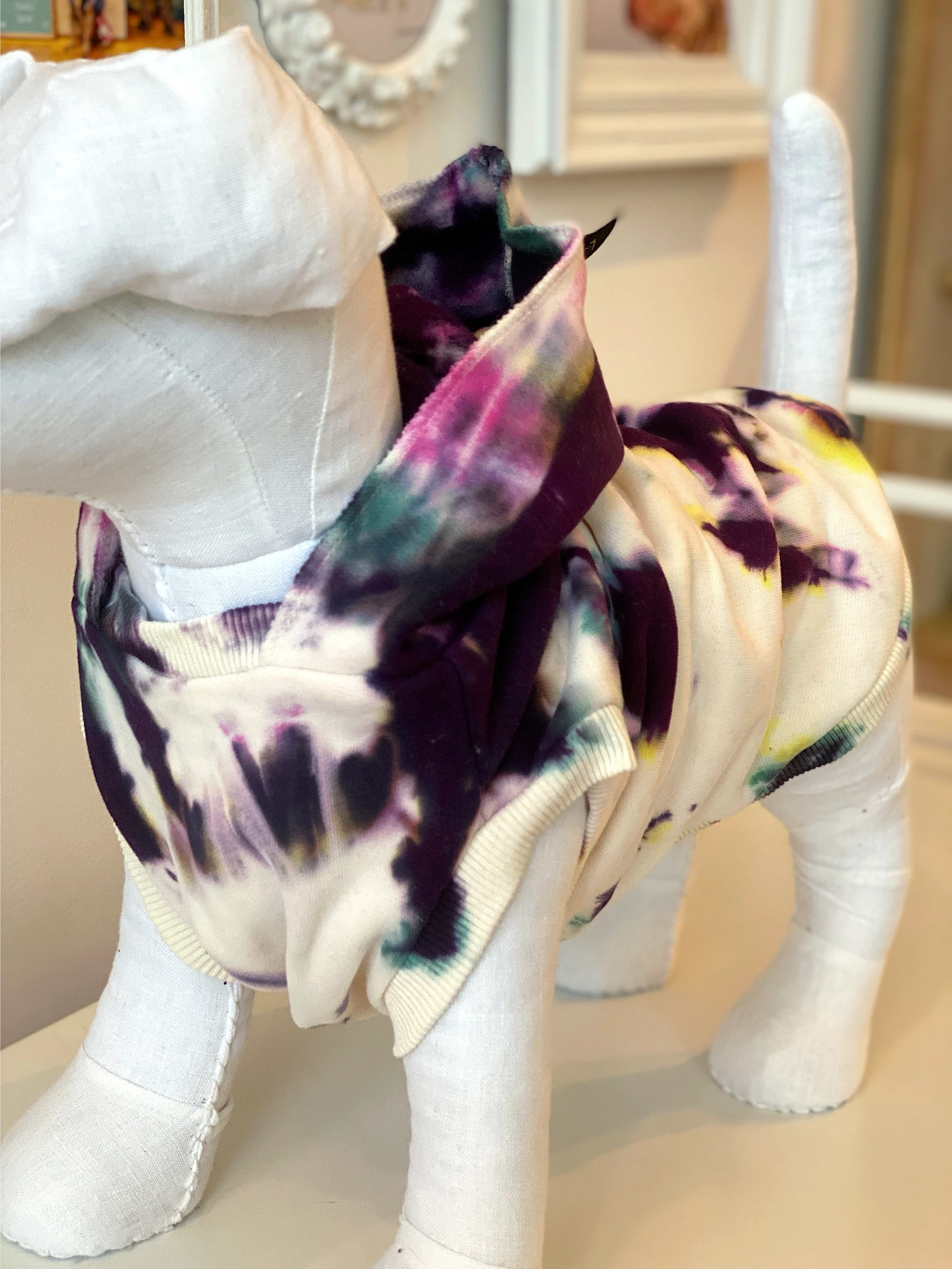 Studio Splatter Dog Sweatshirt in TV Screen (FINAL SALE) - Image 4