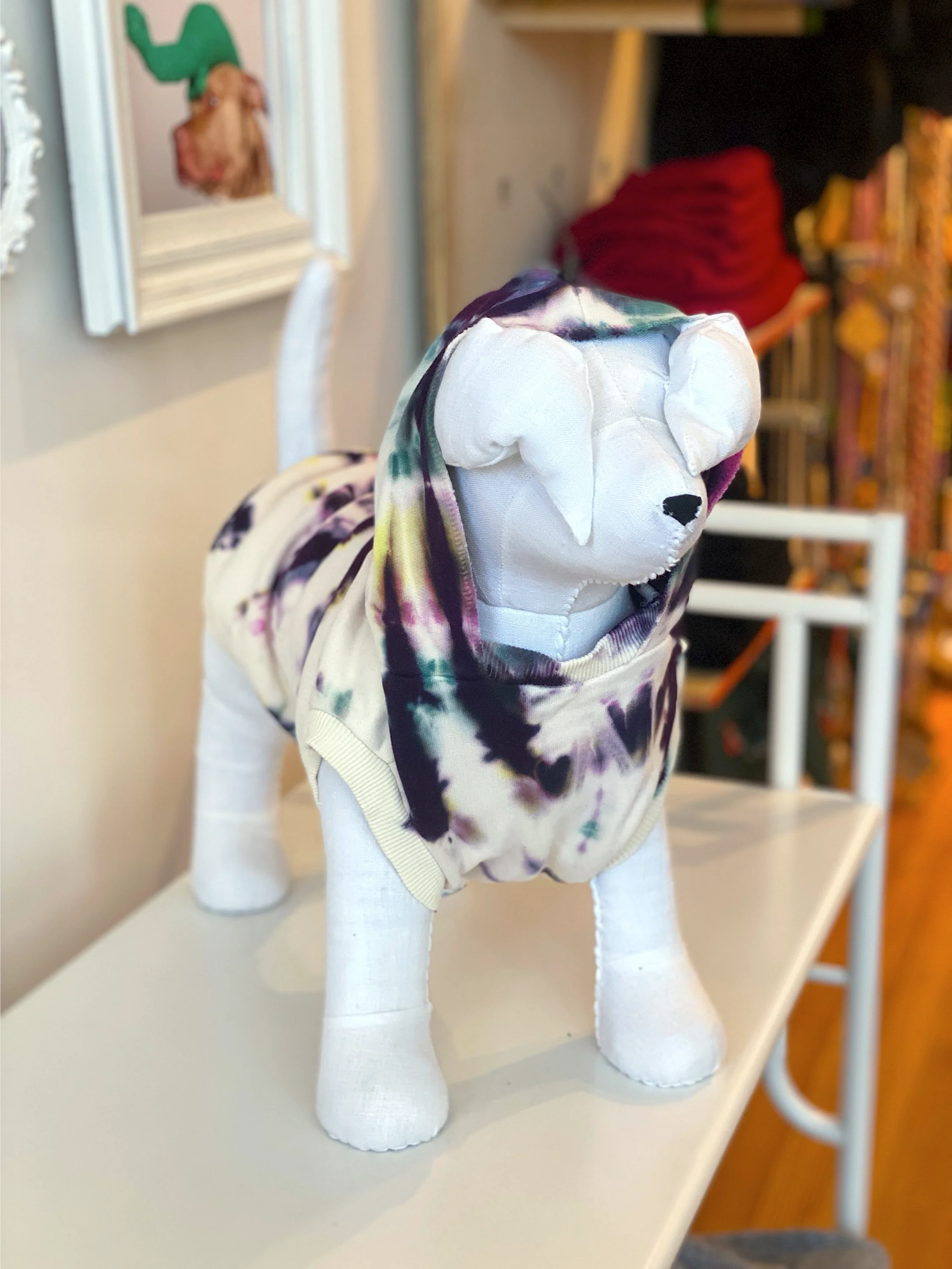 Studio Splatter Dog Sweatshirt in TV Screen (FINAL SALE) - Image 7