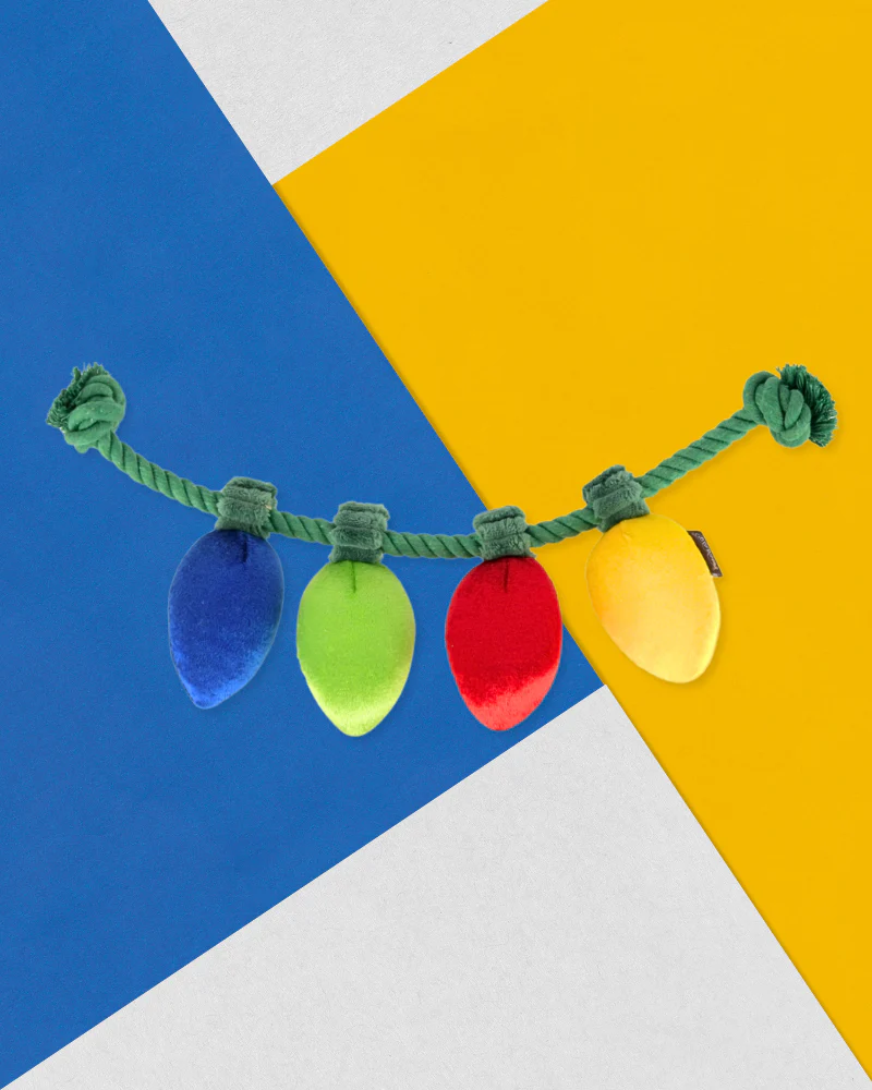 Twinkly Tugger Rope + Plush Squeaky Dog Toy - Image 3