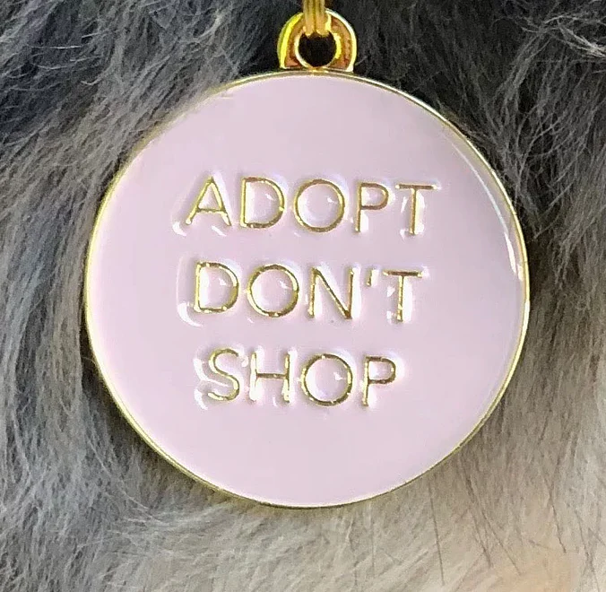 Adopt Don't Shop ID Tag (Custom) - Image 4
