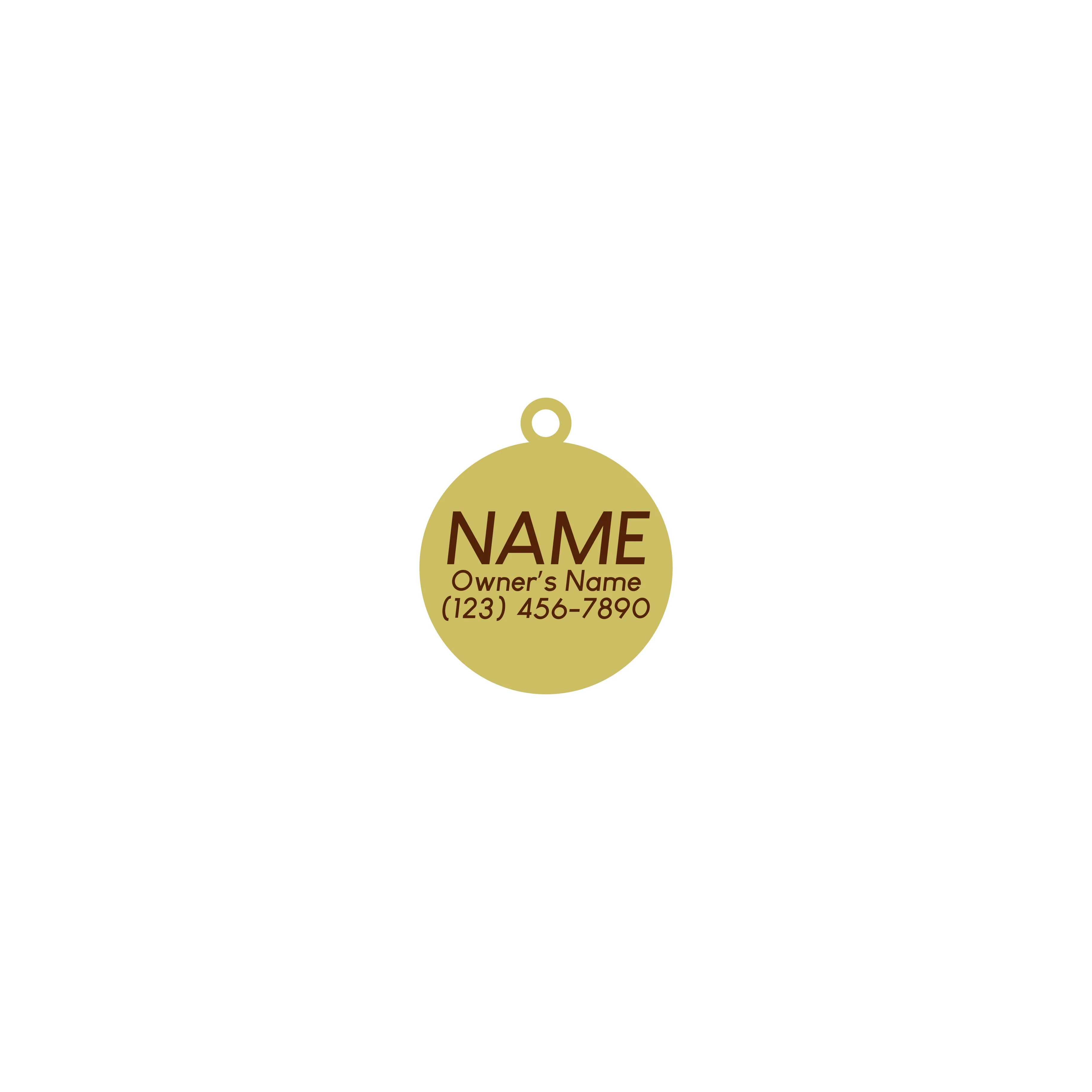 Don't Stress Meowt ID Tag (Custom) - Image 2