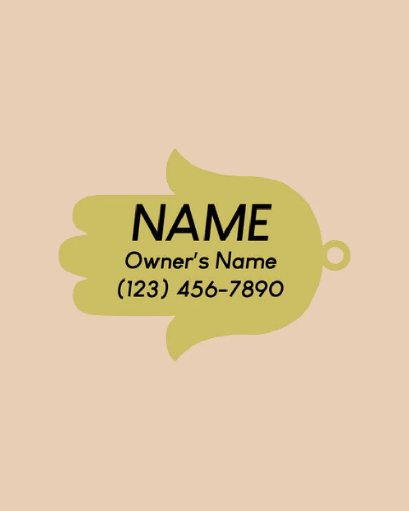 Hamsa ID Tag (Custom) - Image 6