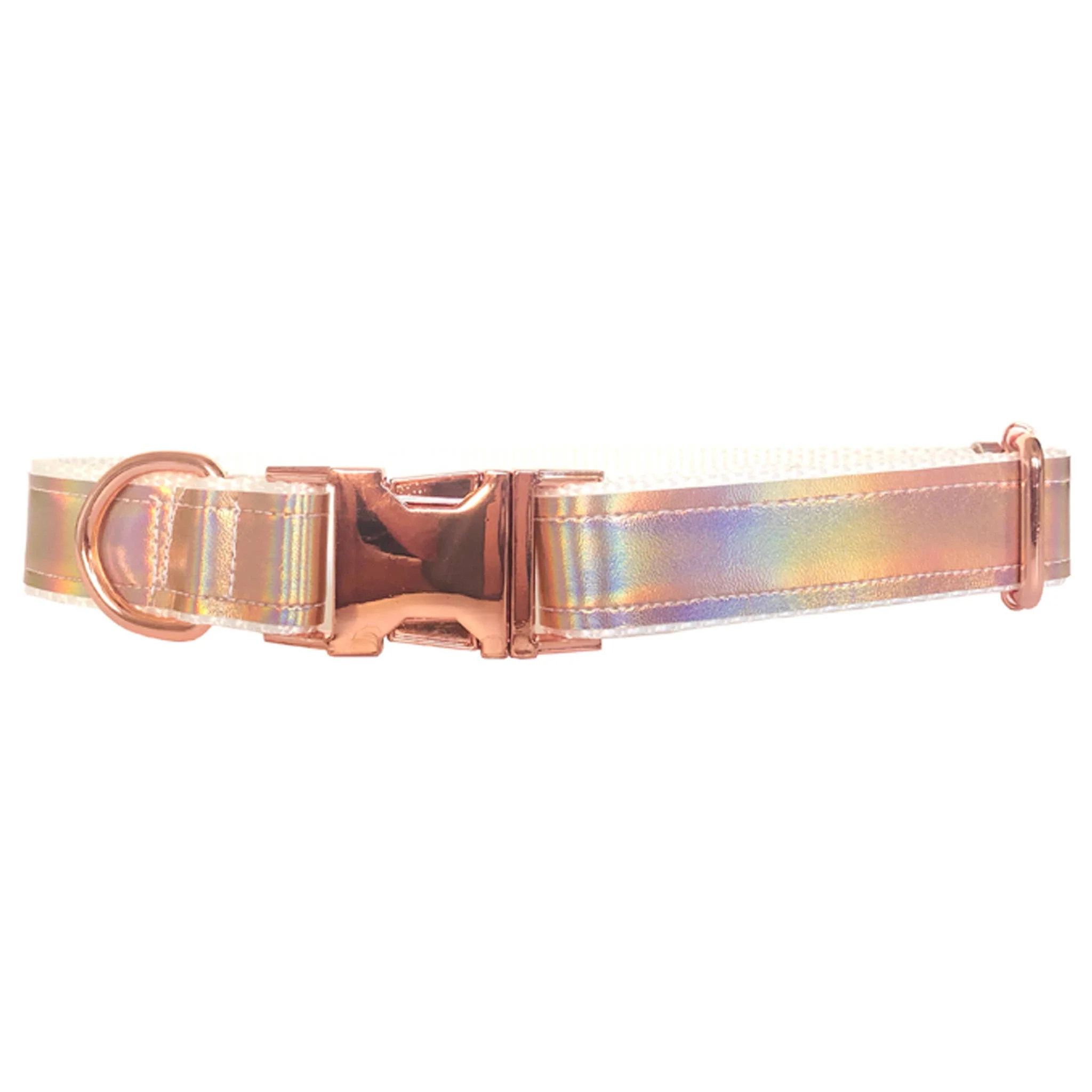 Unicorn Shimmer Vegan Leather Dog Collar (FINAL SALE) - Image 5