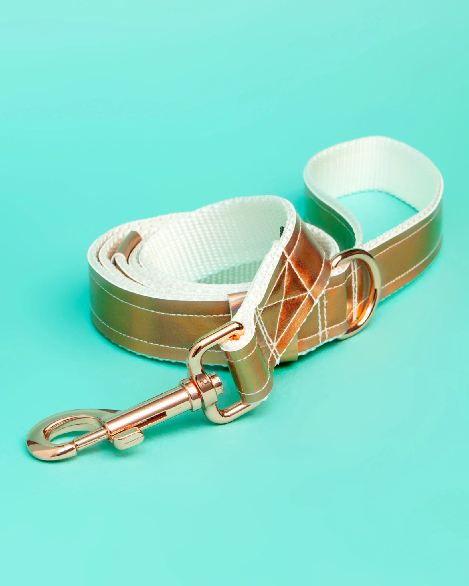 Unicorn Shimmer Vegan Leather Dog Collar (FINAL SALE) - Image 6