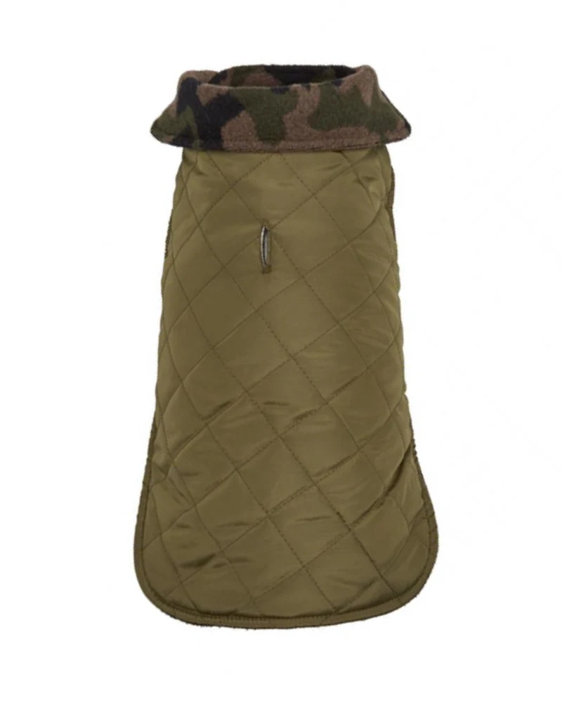 Reversible Camo Quilted Dog Coat << FINAL SALE >> - Image 4