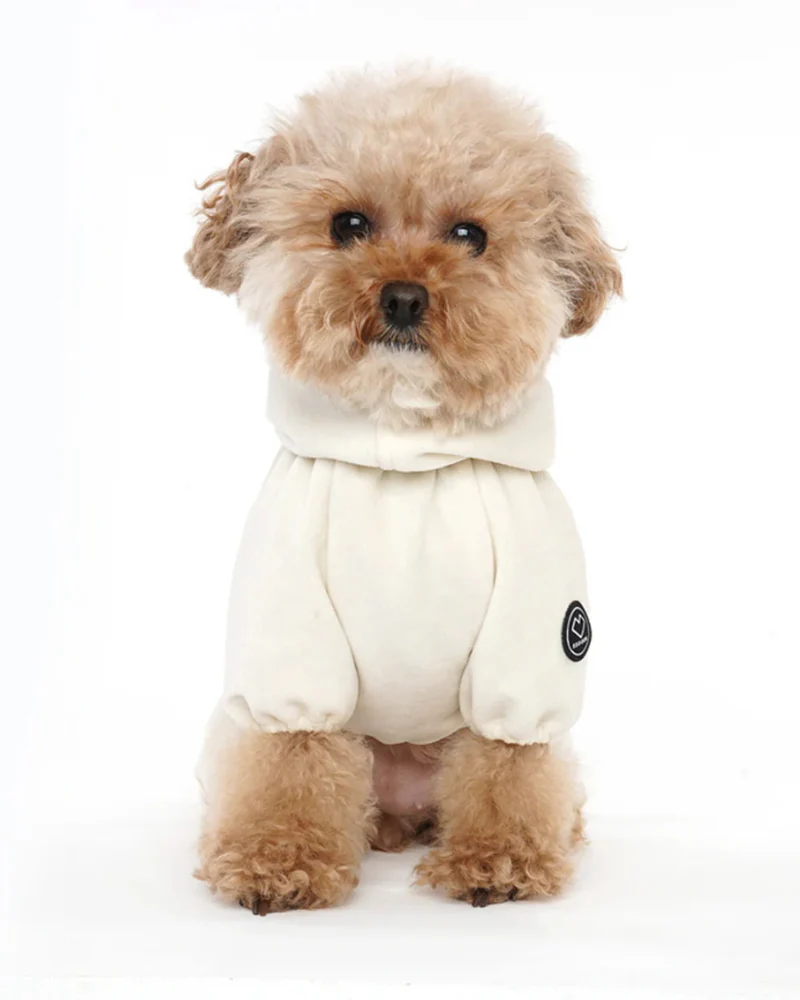 Velour Coverall Onesie for Dogs - Dachshund Fit (in Purple, Ivory, or Black) - Image 7