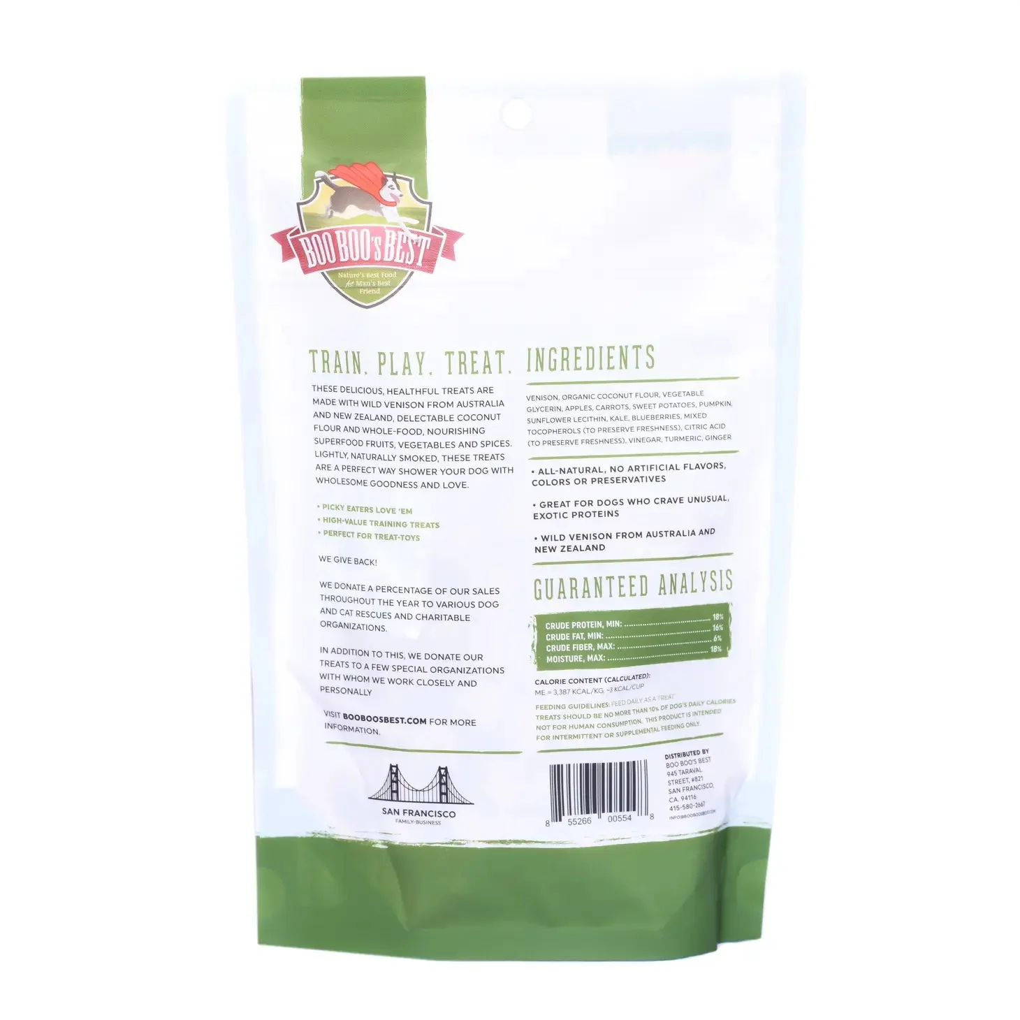 Venison Superfood Exotic Dog Treats - Image 3