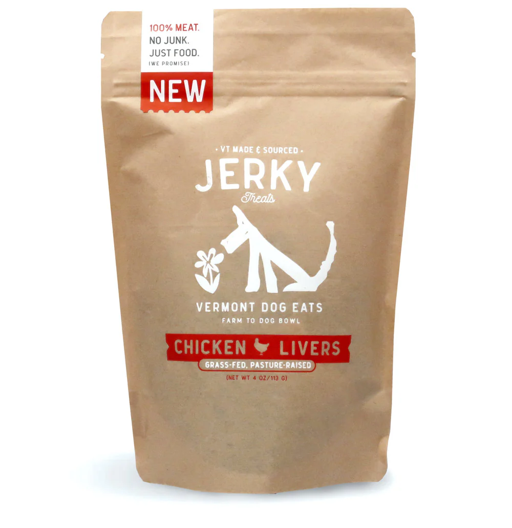 Vermont Dog Eats | Chicken Liver Jerky Treats