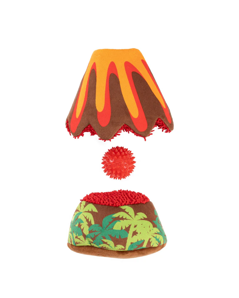 Volcano 3-in-1 Puzzle Fetch Dog Toy - Image 2