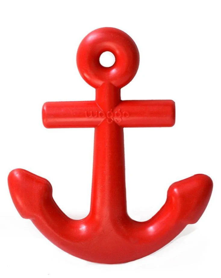 Floating Anchor Dog Toy in Cherry - Image 3