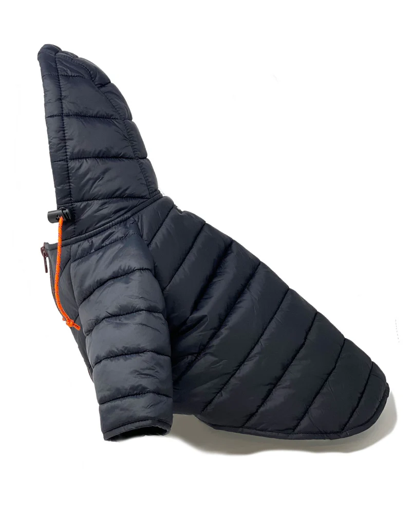 Dog Puffer Jacket in Black << FINAL SALE >> - Image 2