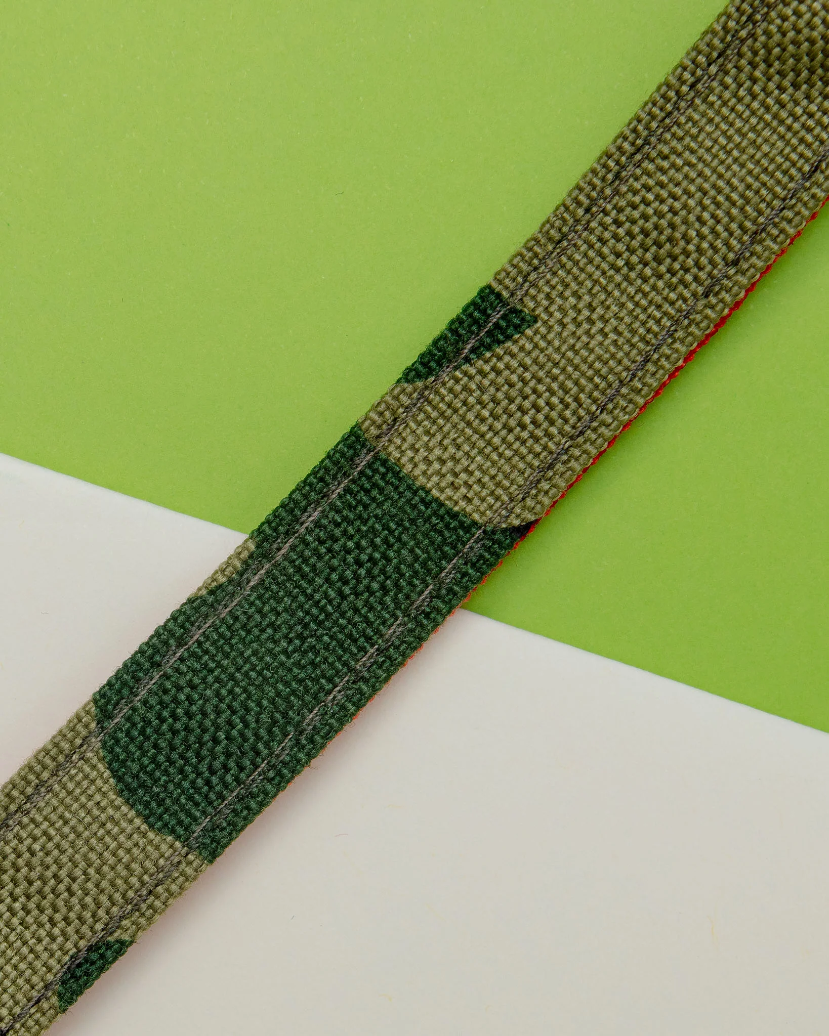 Cordura Dog Step-In Harness in Camo & Neon Orange (Made in the USA) - Image 2