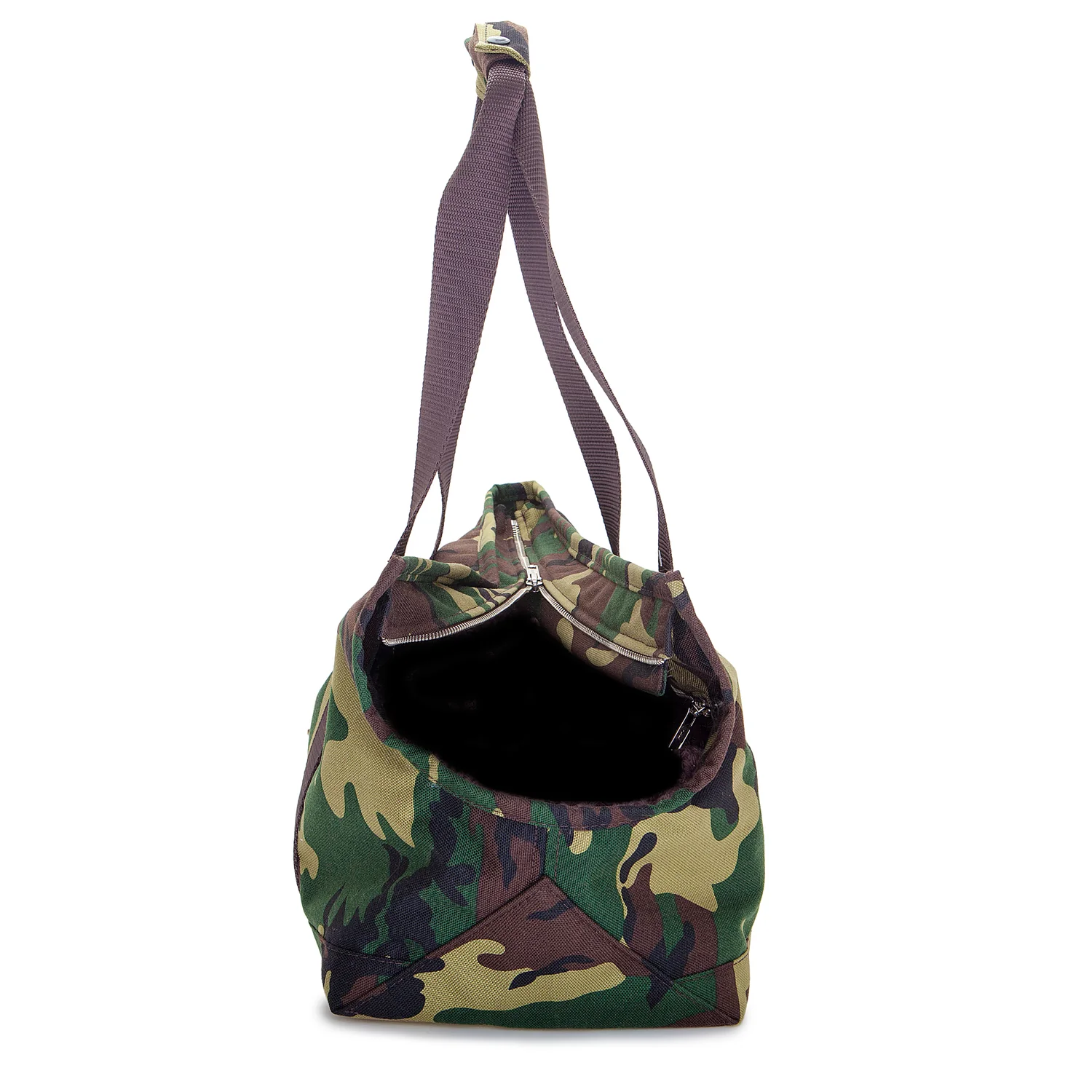 Cordura Zipper Tote in Camo (Made in the USA) (FINAL SALE) - Image 5