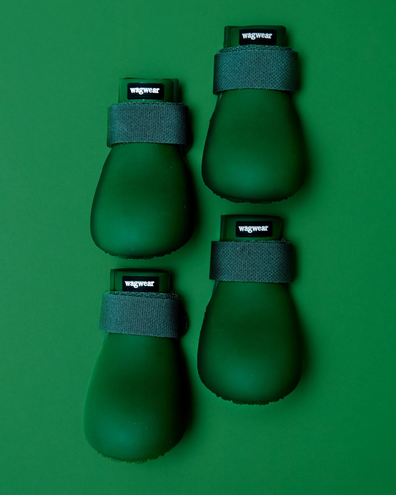 WagWellies Waterproof Dog Boots (in Green, Yellow, Pink, or Bone) - Image 4