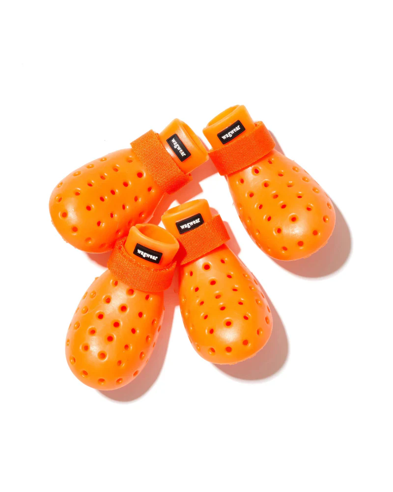 WagWellies Mojave Dog Boots in Orange (FINAL SALE) - Image 3