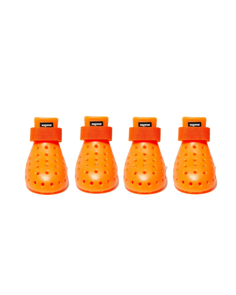 WagWellies Mojave Dog Boots in Orange (FINAL SALE) - Image 4