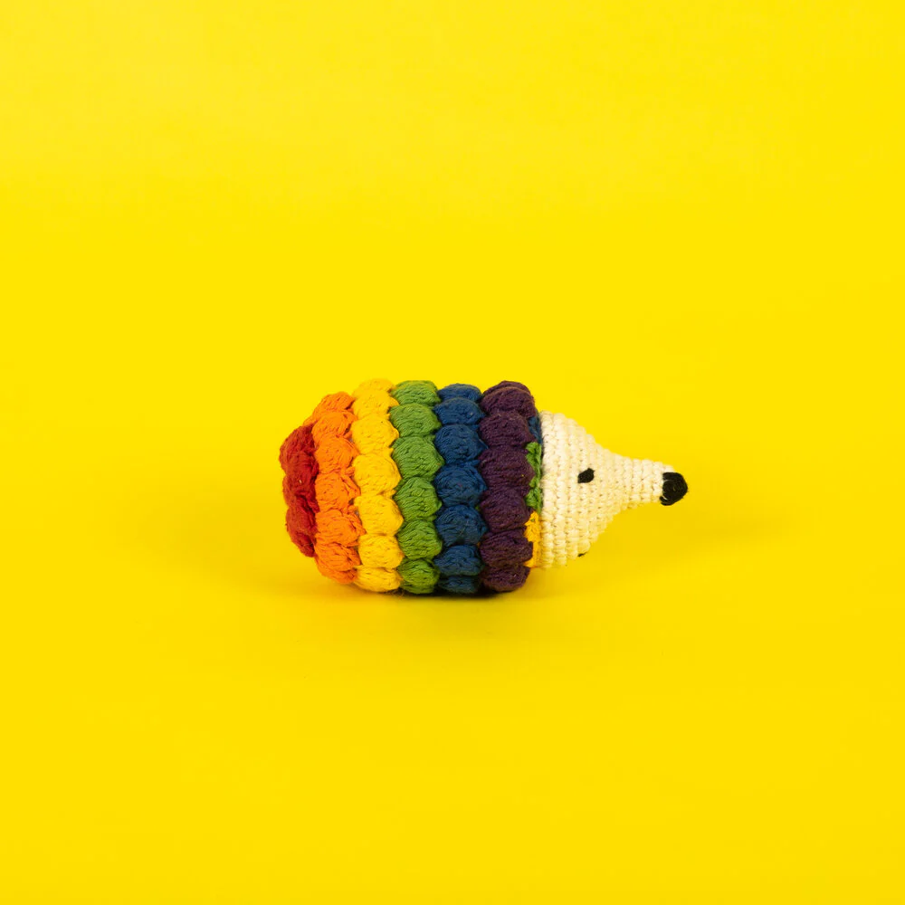 Hand Crochet Hedgehog Toy - Image 4