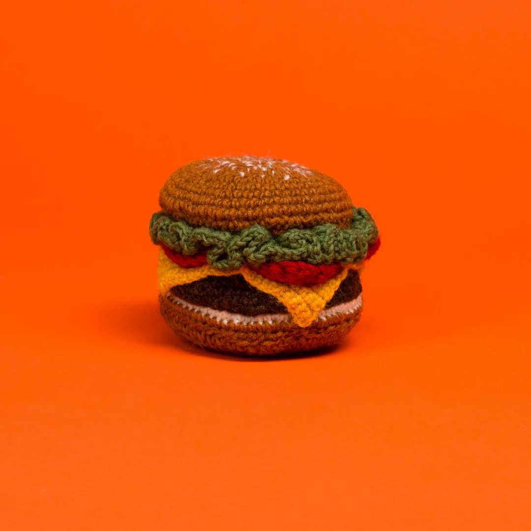 WARE of the DOG | Hand Knit Hamburger - Image 2