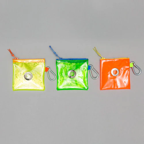 WARE of the DOG I Neon Green Vinyl Pouch - Image 2