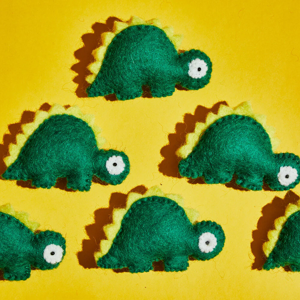 Wool Dinosaur Cat Toy - Image 2