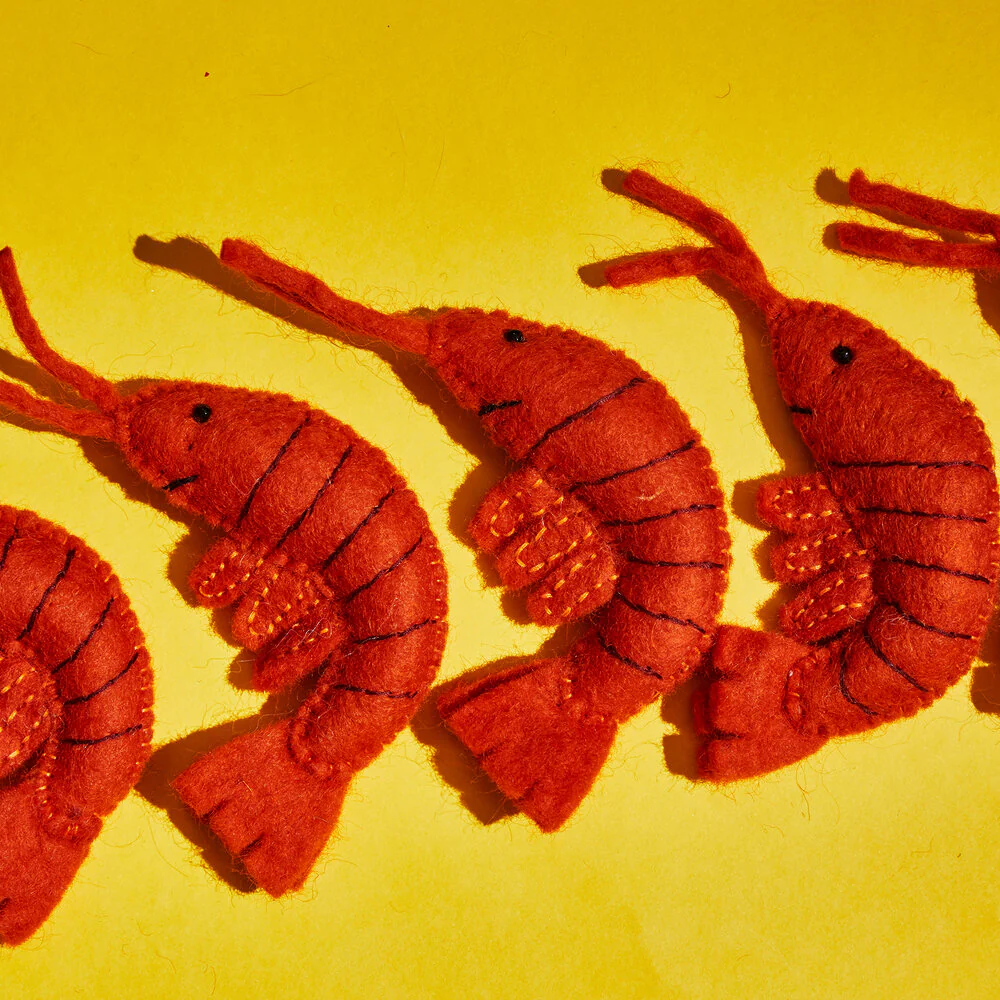 Wool Shrimp Cat Toy - Image 2