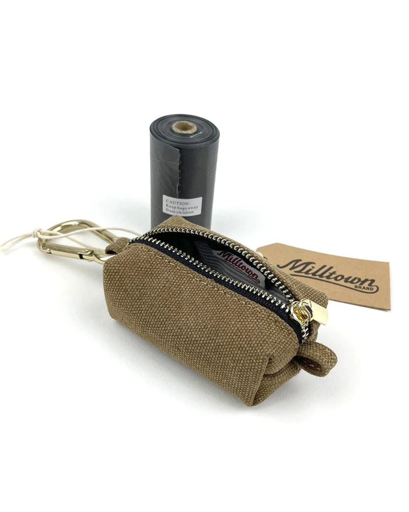 Washed Canvas Poo Bag Holder - Image 12