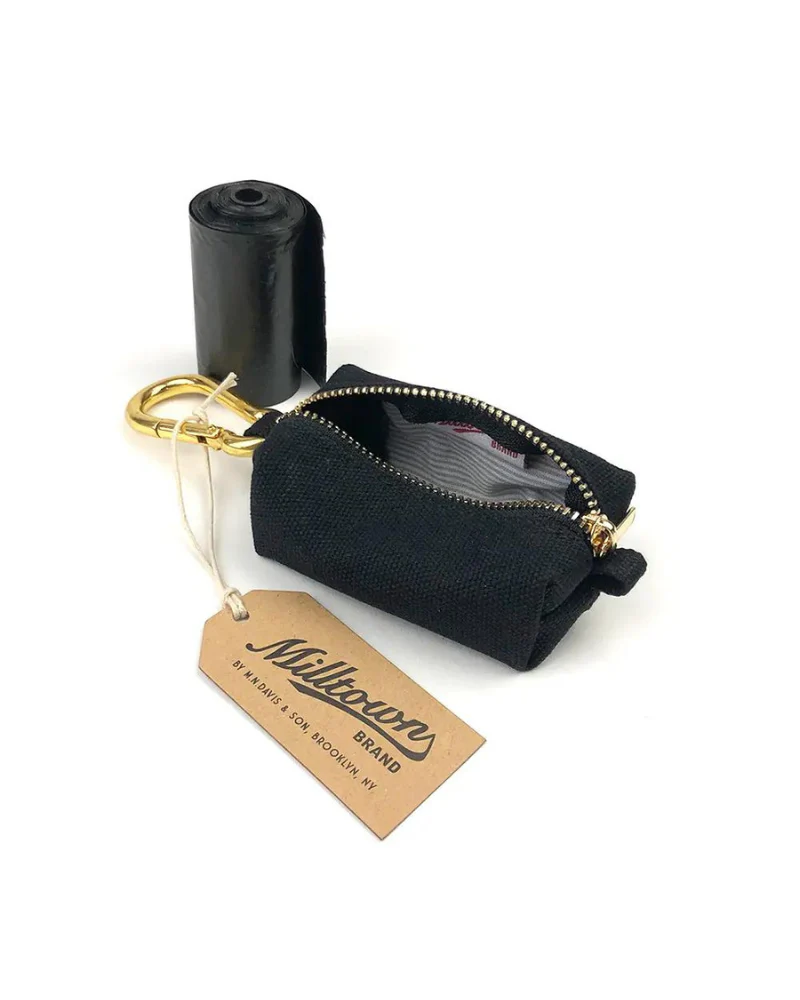 Washed Canvas Poo Bag Holder - Image 4
