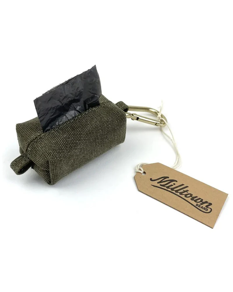 Washed Canvas Poo Bag Holder - Image 6
