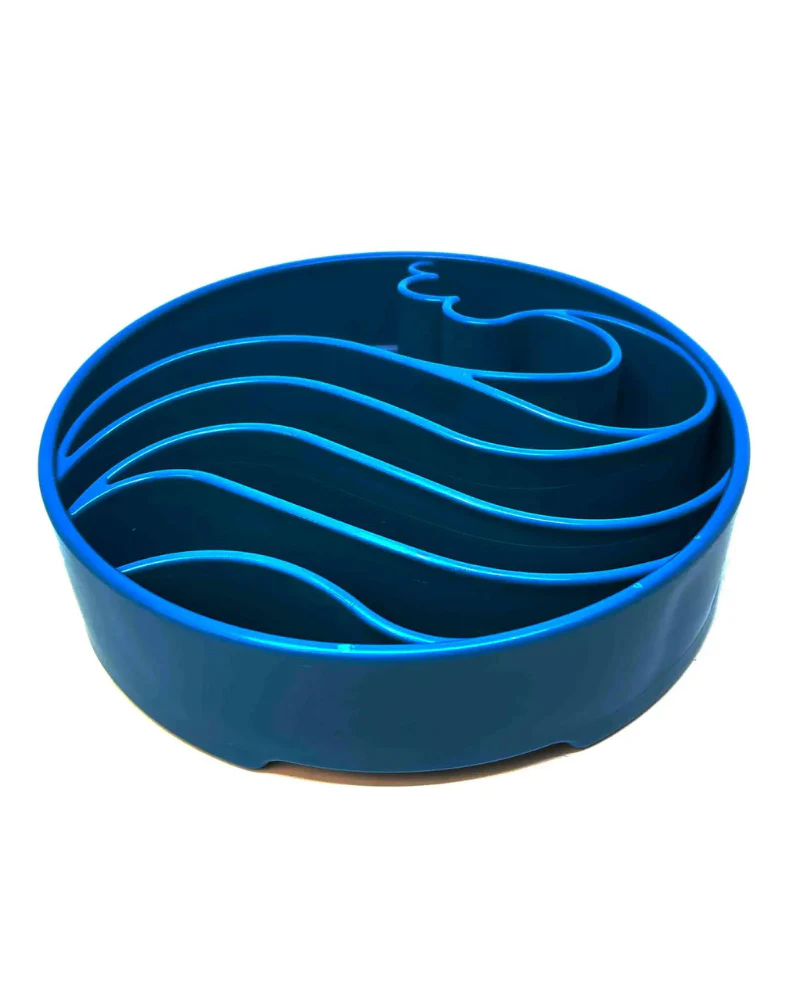 Wave Slow Feeder Dog Bowl (Made in the USA) - Image 4