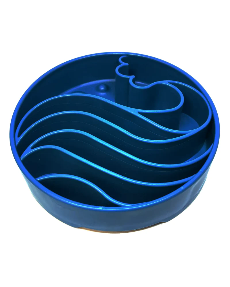 Wave Slow Feeder Dog Bowl (Made in the USA) - Image 6