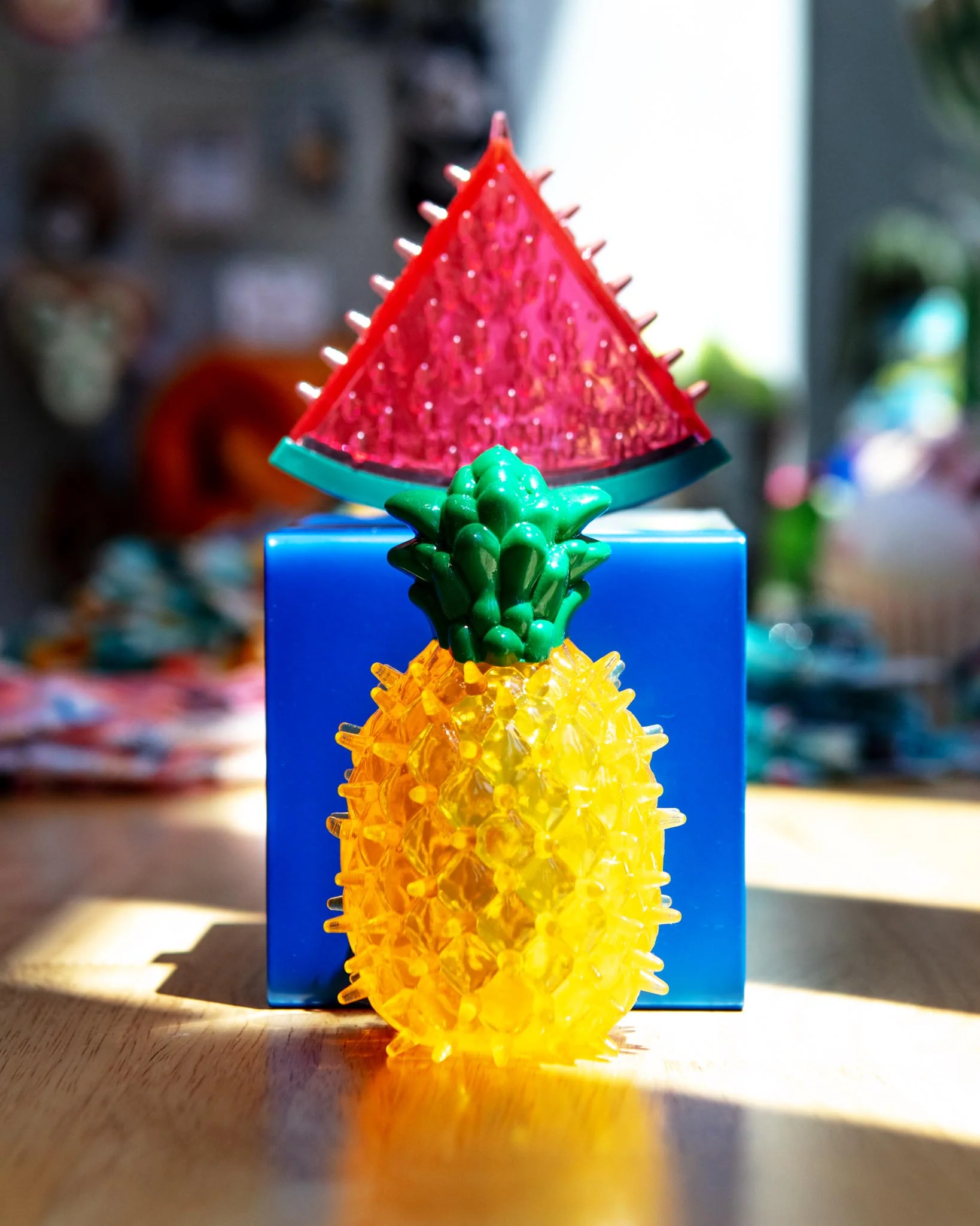 We Should Chill! Freeze-Me Pineapple + Watermelon Dog Toys - Image 2