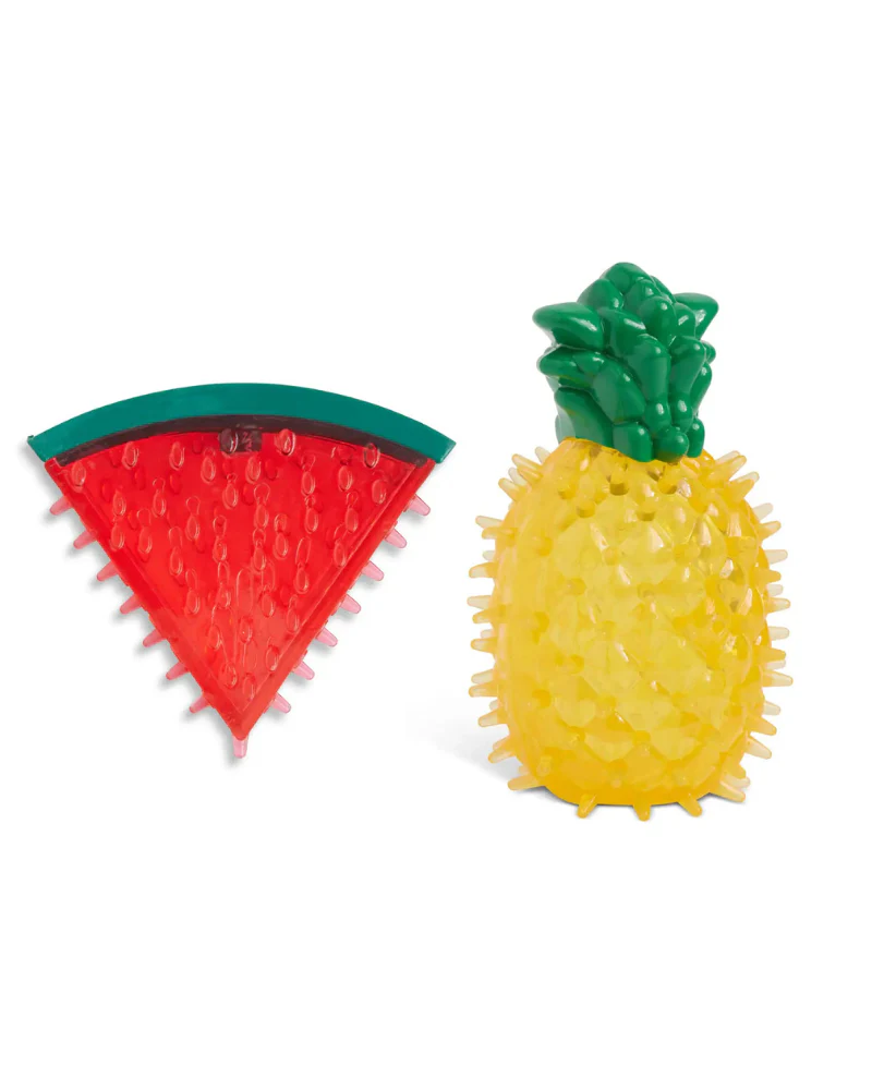 We Should Chill! Freeze-Me Pineapple + Watermelon Dog Toys - Image 4