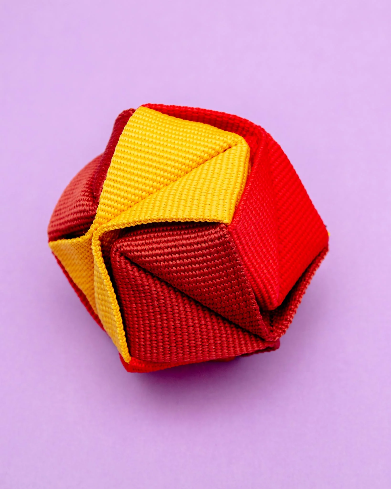 Webbing Remix™️ Repurposed  Dog Ball Toy - Image 3