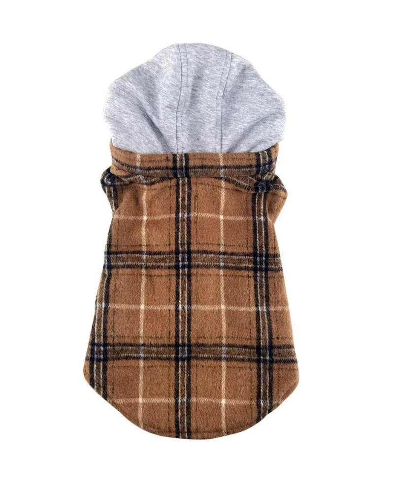 Weekender Flannel Sweatshirt Hoodie for Dogs - Image 5