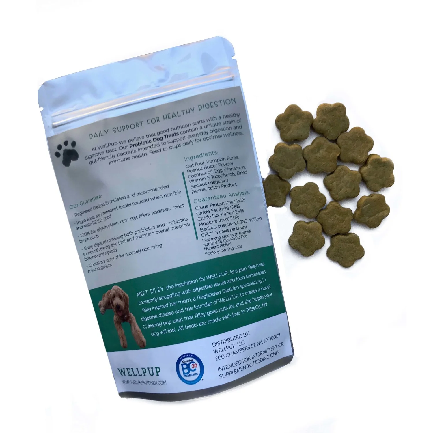 WELLPUP | Probiotic Treats in PB & Pumpkin - Image 2