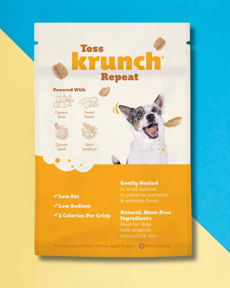 White Cheddar Air Crisp Dog Treat - Image 2