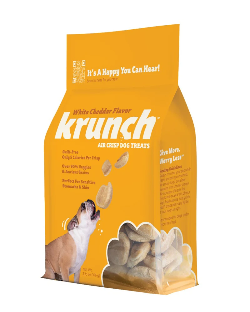White Cheddar Air Crisp Dog Treat - Image 4