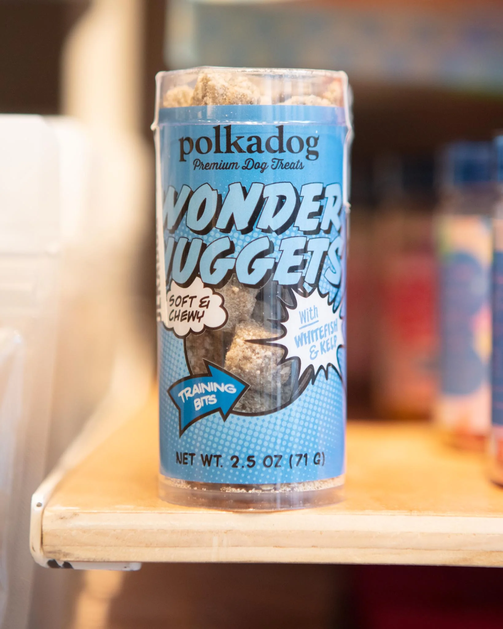 White Fish & Kelp Wonder Nugget Dog Treat Mini Tube