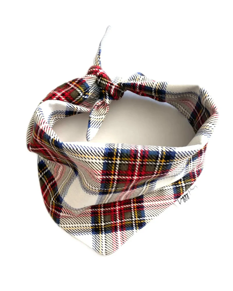 White Tartan Flannel (Made in the USA) (FINAL SALE) - Image 2