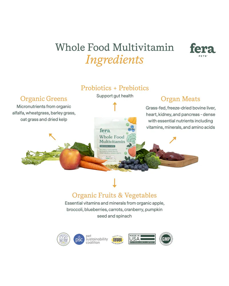 Whole Food Multivitamin Topper for Dogs & Cats - Image 3