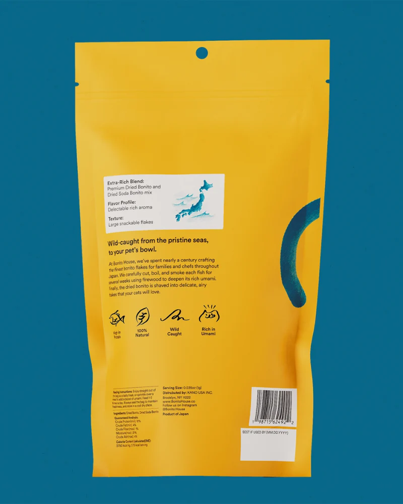 Wild Caught Umami Bonito Flakes for Cats & Dogs - Image 3