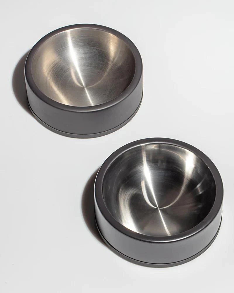 Wild One Dog Bowl in Black - Image 3