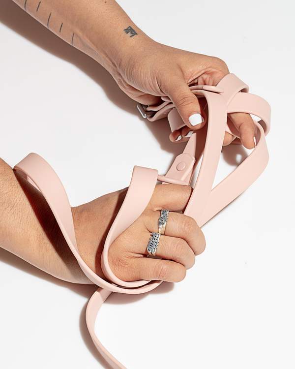 Durable Dog Leash in Blush << CLEARANCE >> - Image 3
