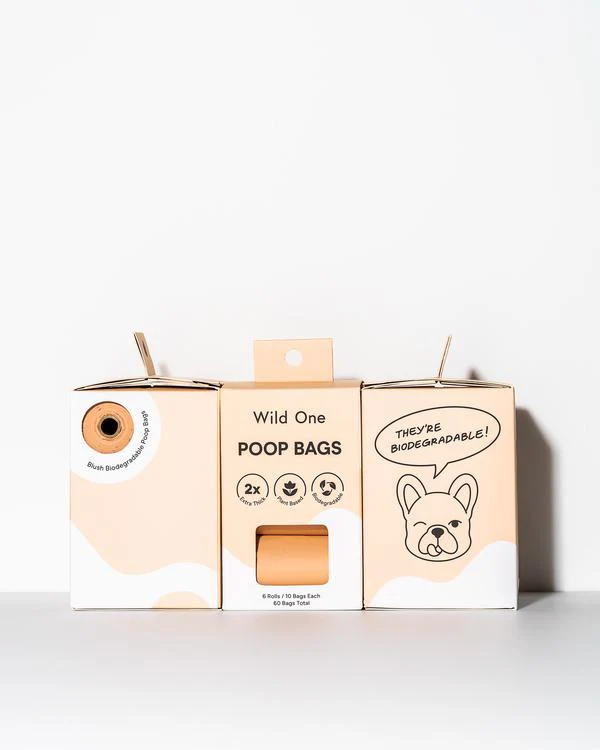 Eco-Friendly Dog Poop Bags in Tan - Image 4
