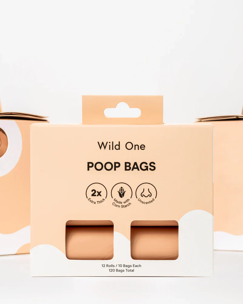 Eco-Friendly Dog Poop Bags in Tan - Image 6