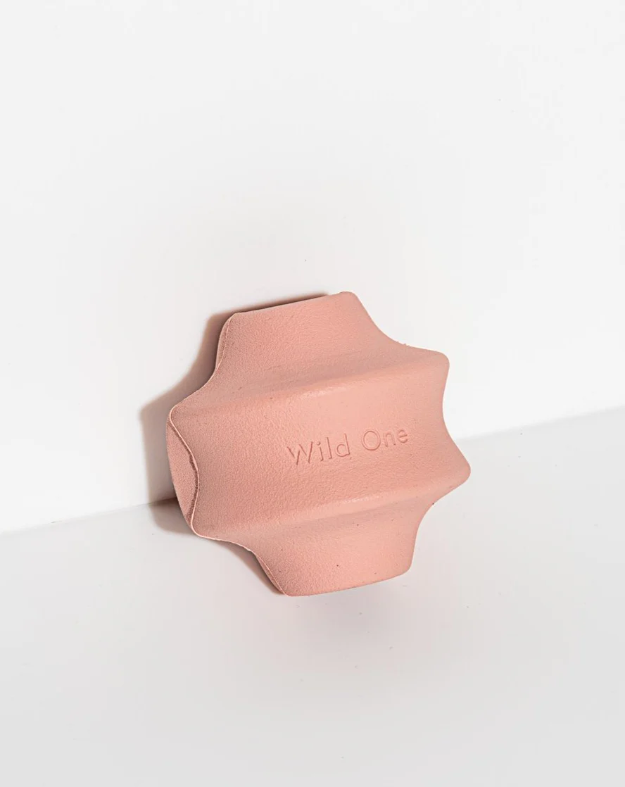 Twist Toss Dog Toy in Blush - Image 4