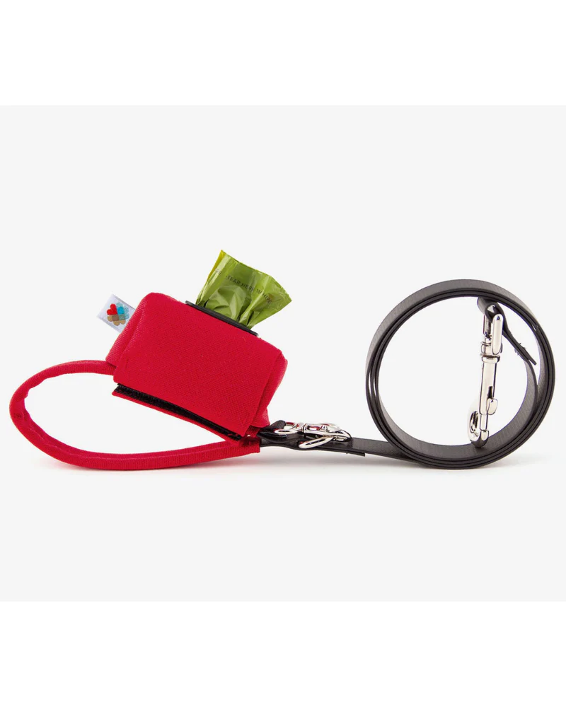 Funston Dog Leash in Red (Made in the USA) - Image 2
