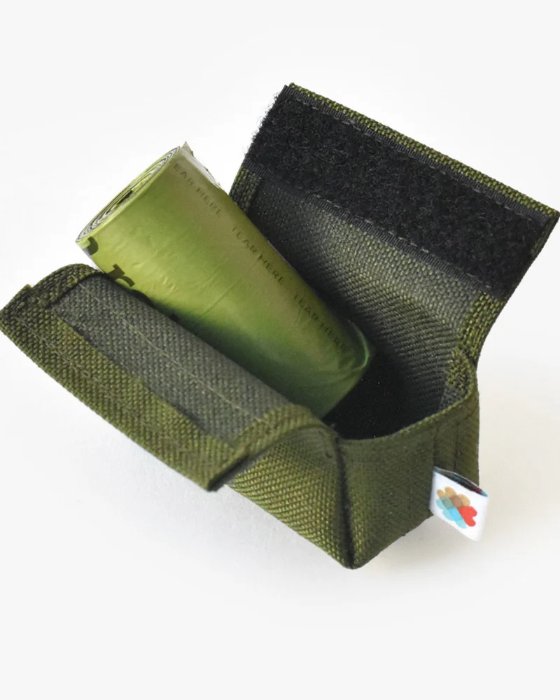 Funston Poo-Bag Dispenser in Olive Green - Image 4